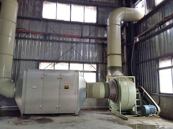 汽车配件加工厂废气处理工程