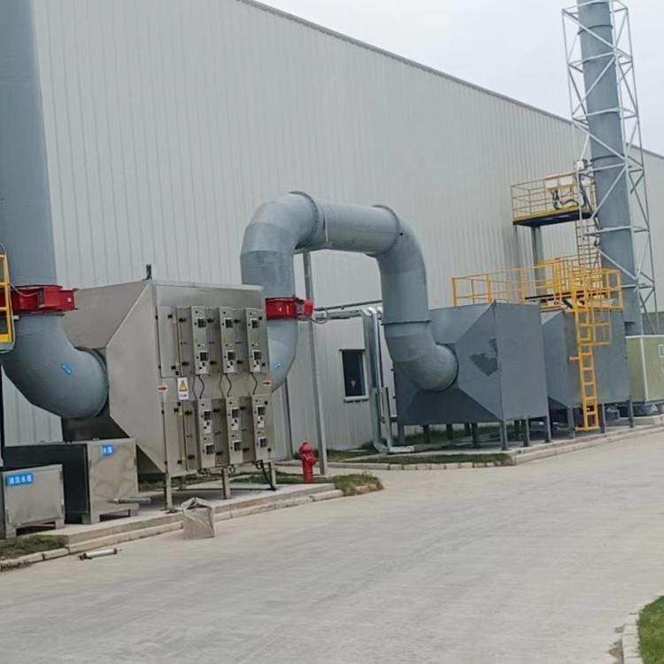 塑胶地板工业油烟废气处理工程